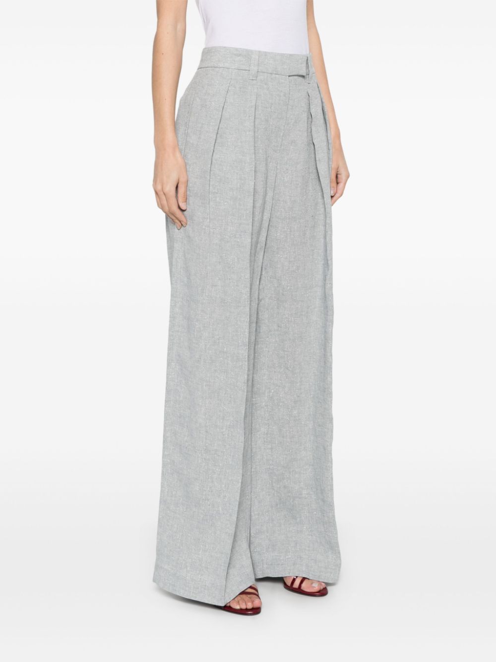 Brunello Cucinelli Light Grey Trouser Glam Steals
