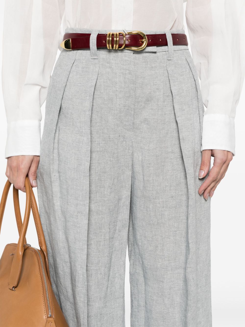 Brunello Cucinelli Light Grey Trouser Glam Steals