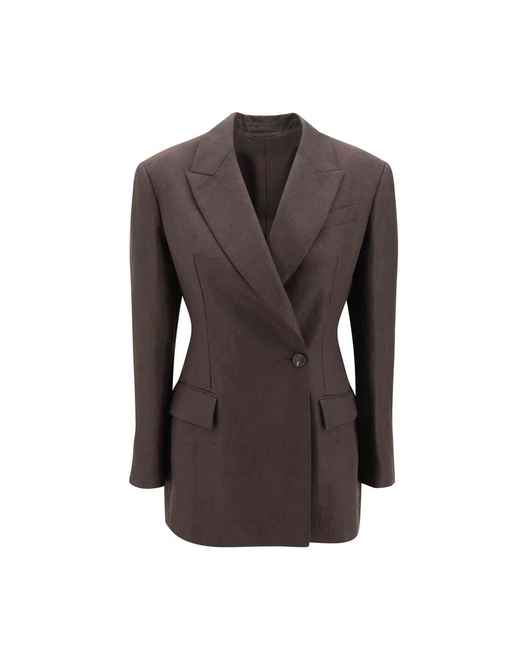 Brunello Cucinelli Linen Blazer Jacket Glam Steals