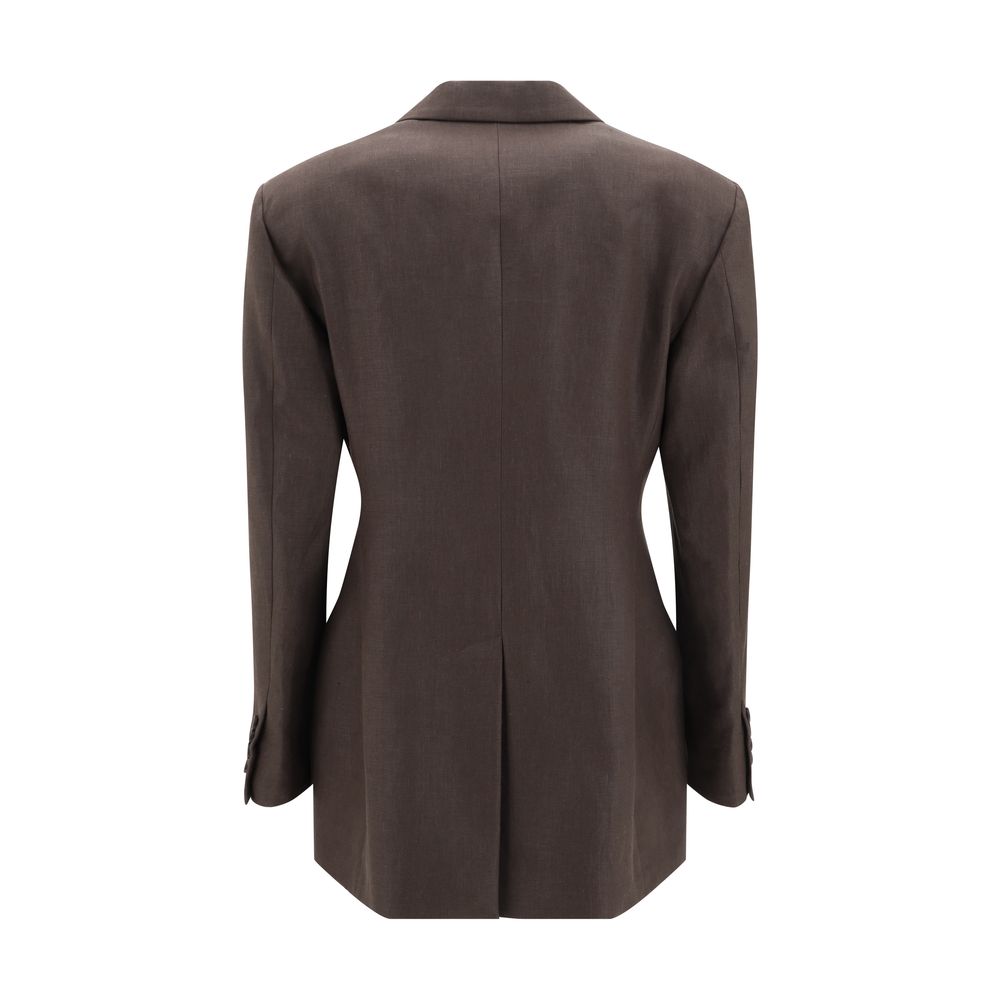 Brunello Cucinelli Linen Blazer Jacket Glam Steals