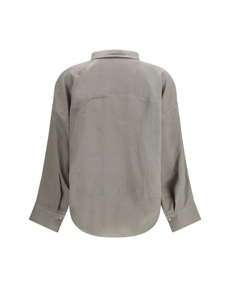 Brunello Cucinelli Linen Blouse Glam Steals
