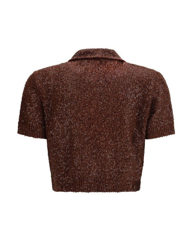 Brunello Cucinelli Linen Bordeaux Shortsleeve Shirt Glam Steals