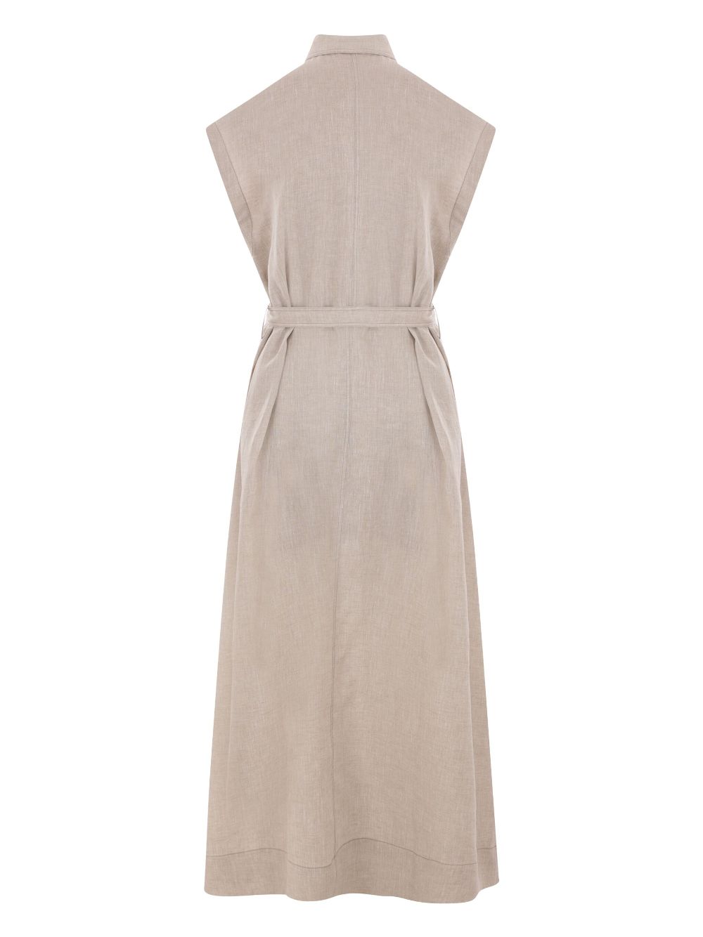 Brunello Cucinelli Linen Long Dress Glam Steals