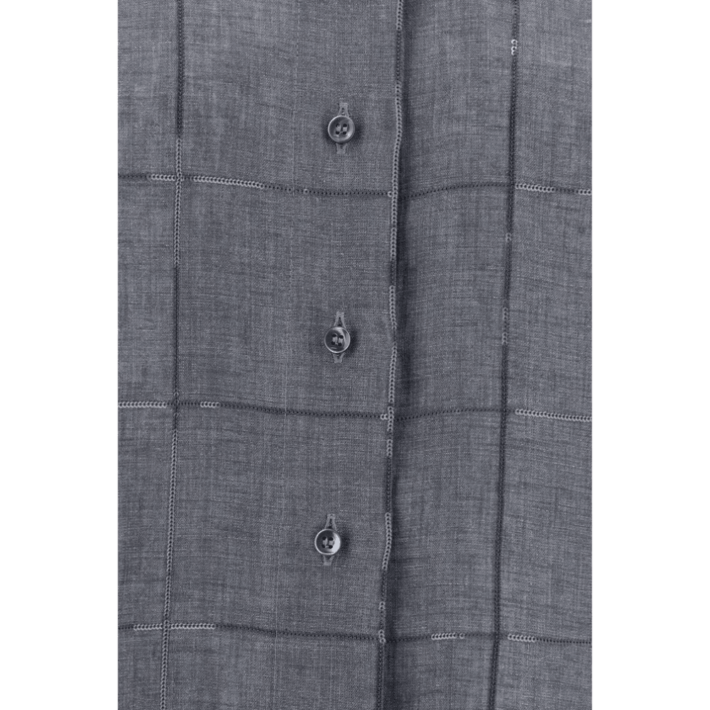 Brunello Cucinelli Linen Shirt Glam Steals