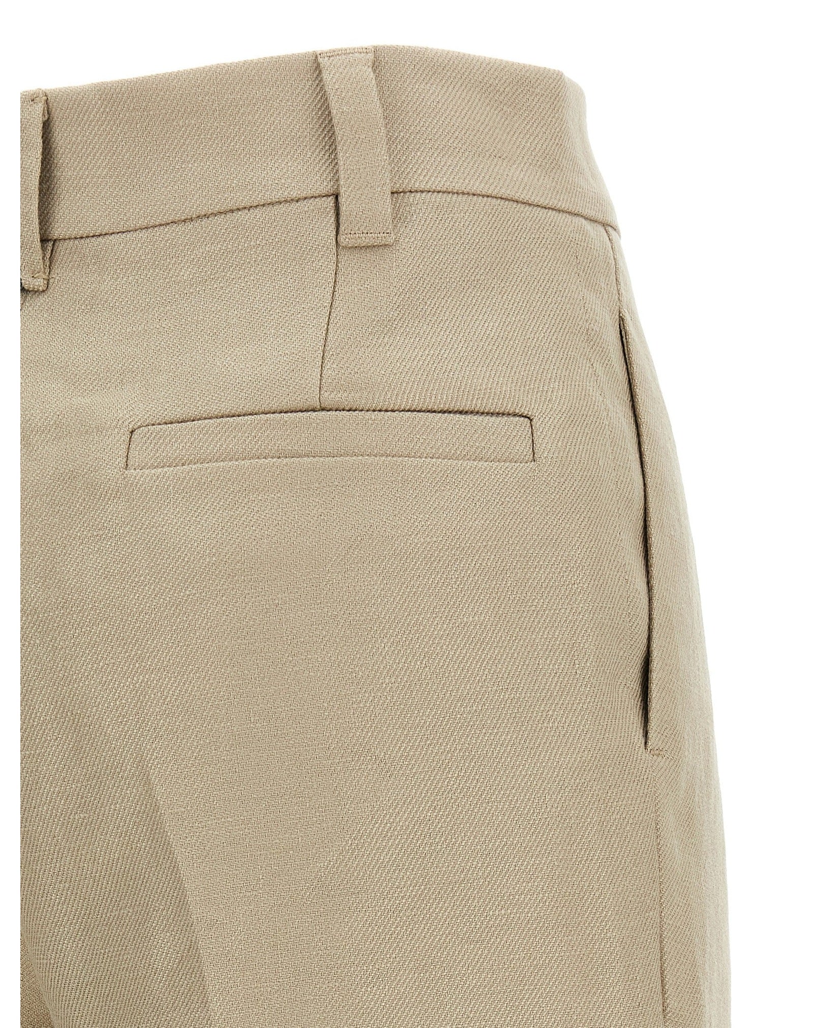 Brunello Cucinelli Linen Trouser Glam Steals