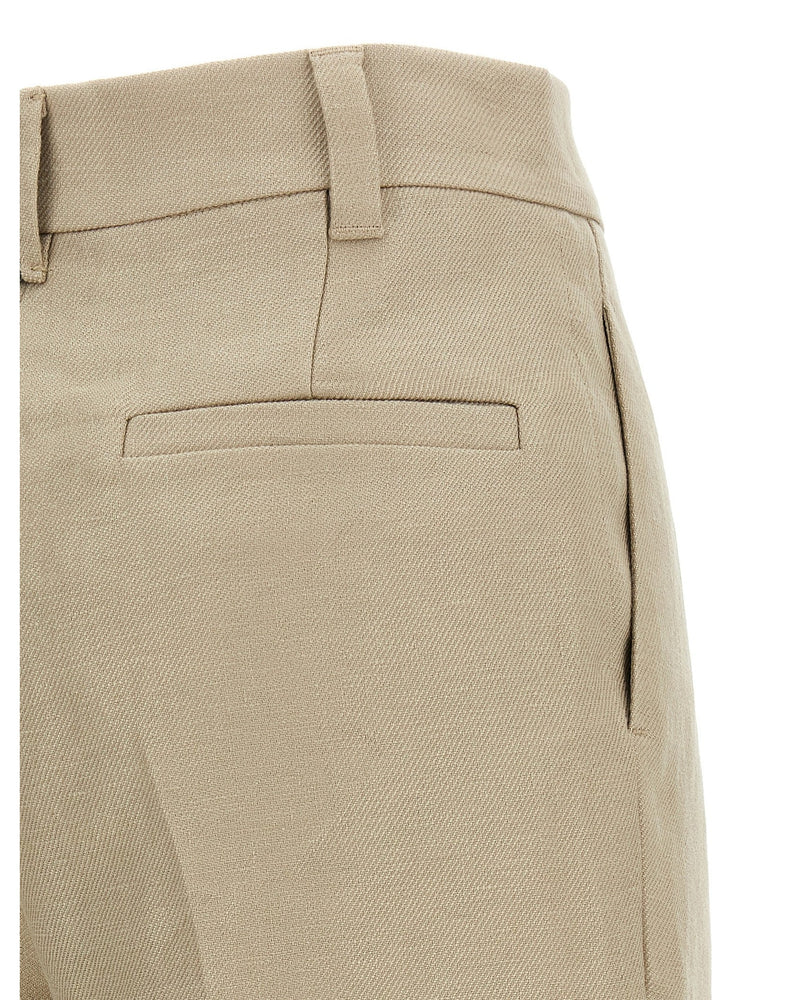 Brunello Cucinelli Linen Trouser Glam Steals
