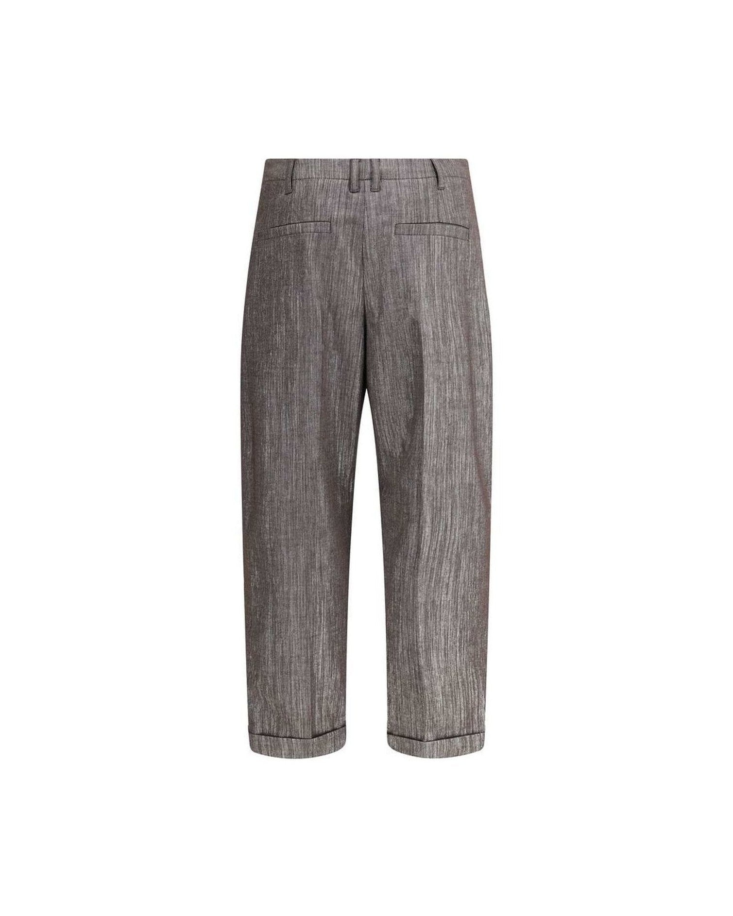 Brunello Cucinelli Lurex Effect Pants Glam Steals