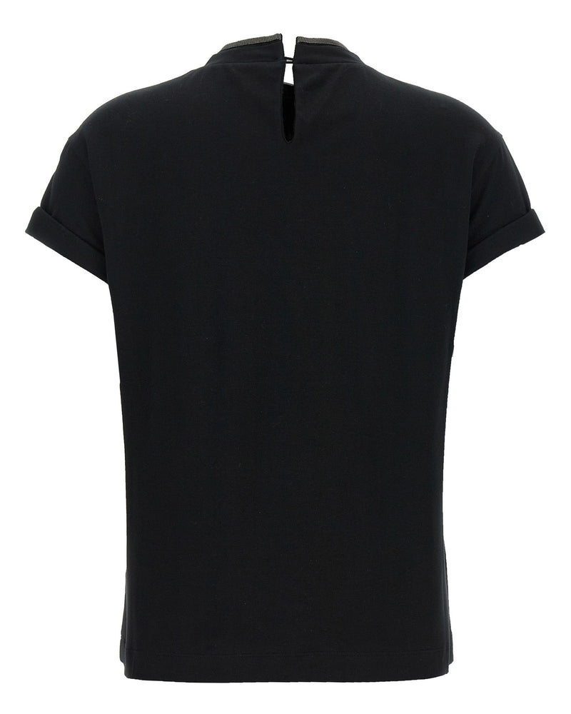 Brunello Cucinelli Monile Crew Neck T-shirt Glam Steals