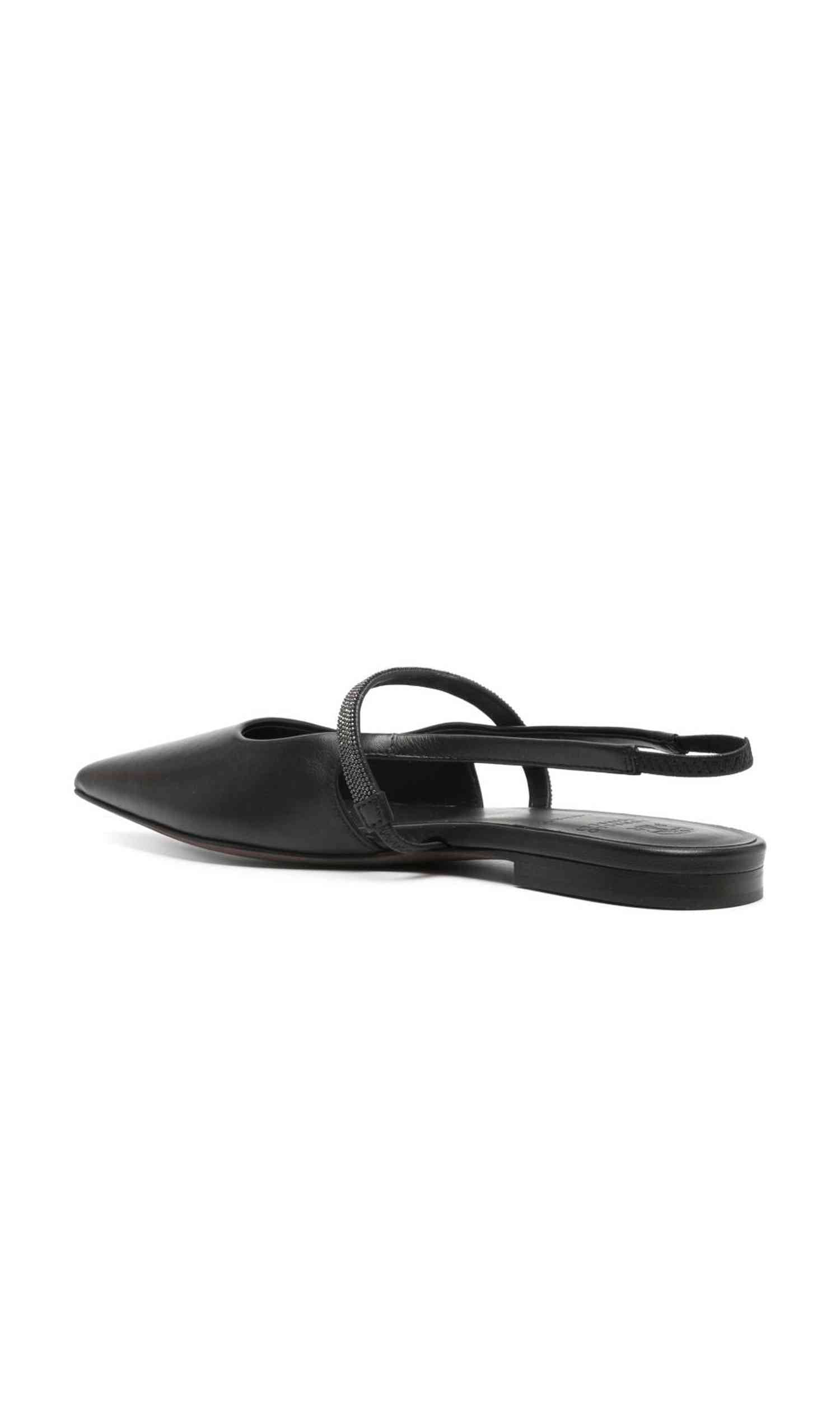 Brunello Cucinelli Monili Chain Ballerina Shoes Glam Steals