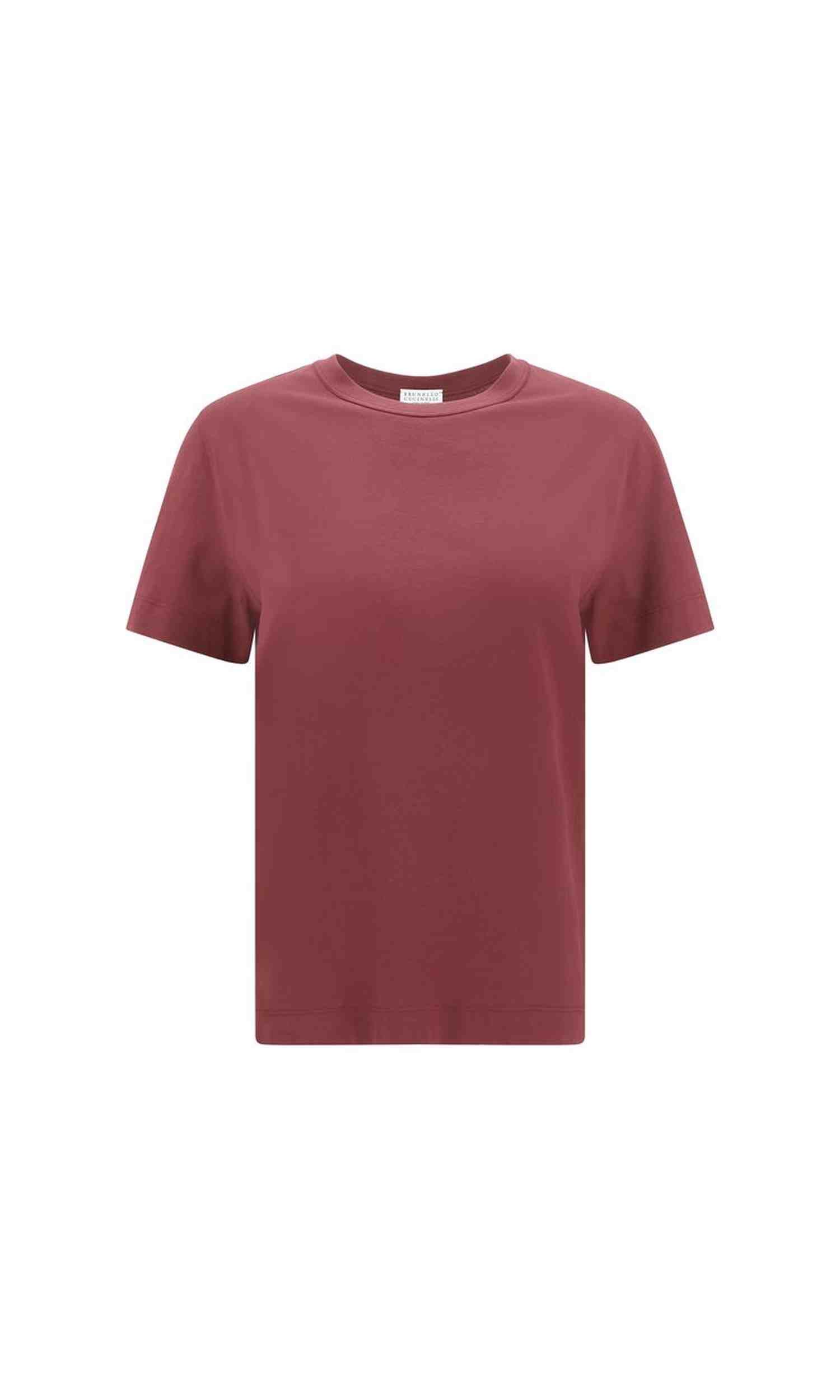 Brunello Cucinelli Monochrome T-Shirt Glam Steals