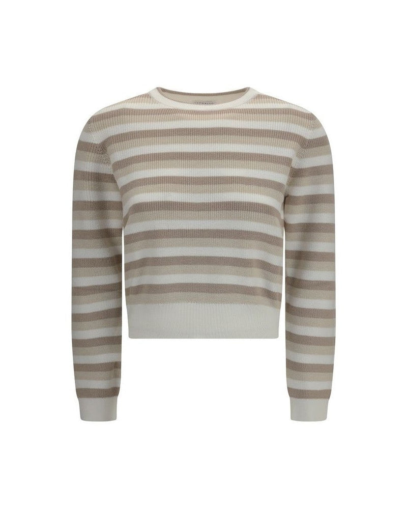 Brunello Cucinelli Multicolor Cotton Sweatshirt 