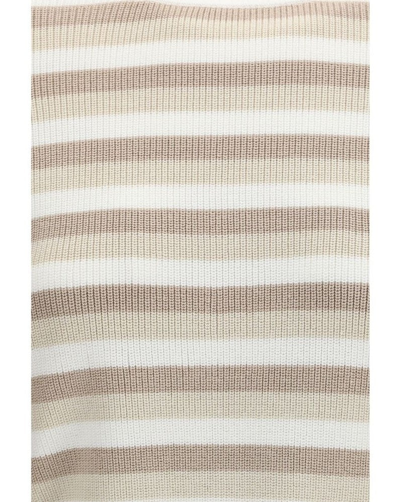Brunello Cucinelli Multicolor Cotton Sweatshirt 
