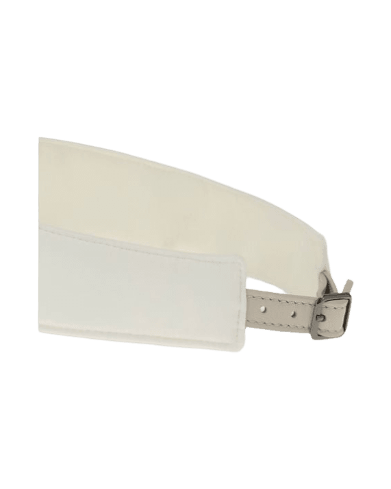 Brunello Cucinelli Nylon Visor with Shiny Band Glam Steals