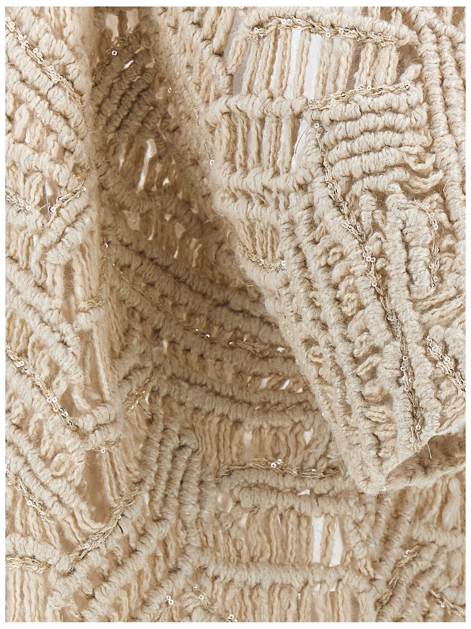 Brunello Cucinelli Opera Dazzling Macramé Cardigan Glam Steals