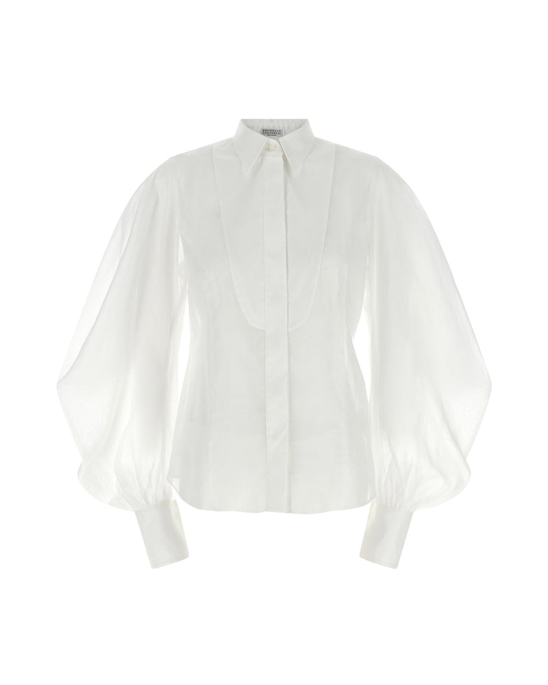 Brunello Cucinelli Organza Shirt Shirts