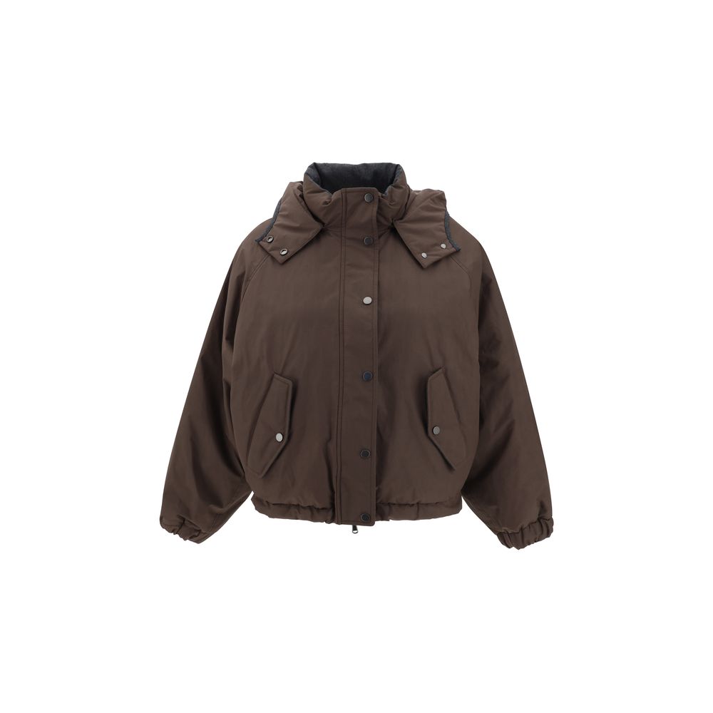 Brunello Cucinelli Padded Down Jacket Glam Steals