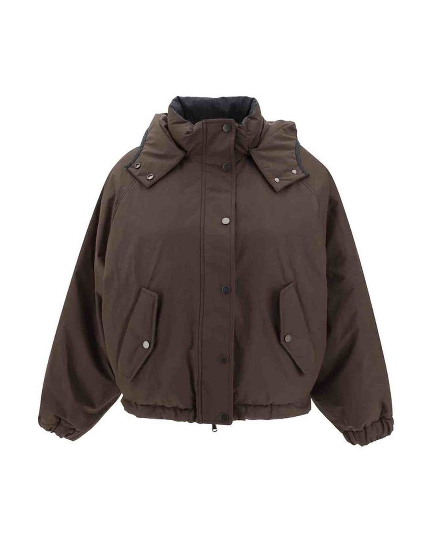 Brunello Cucinelli Padded Down Jacket Glam Steals
