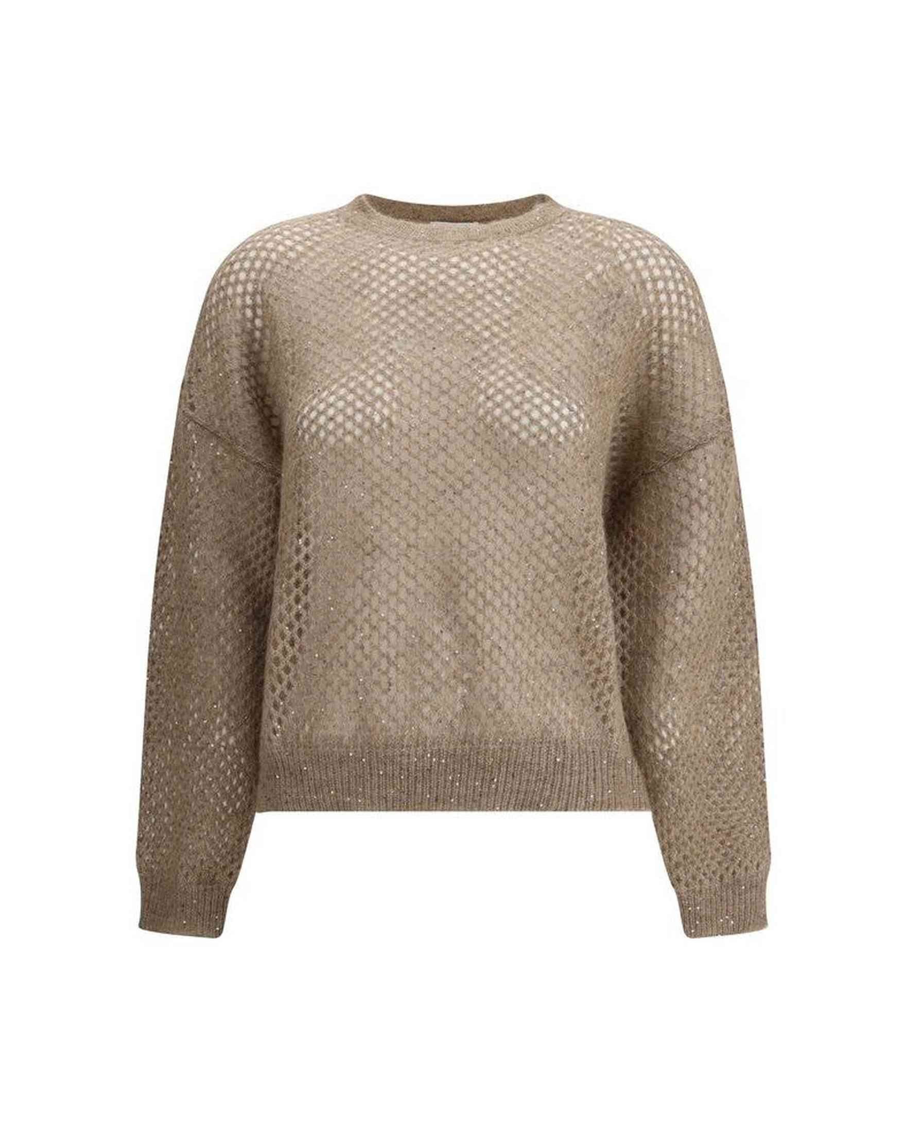 Brunello Cucinelli Perforated Sweater Glam Steals