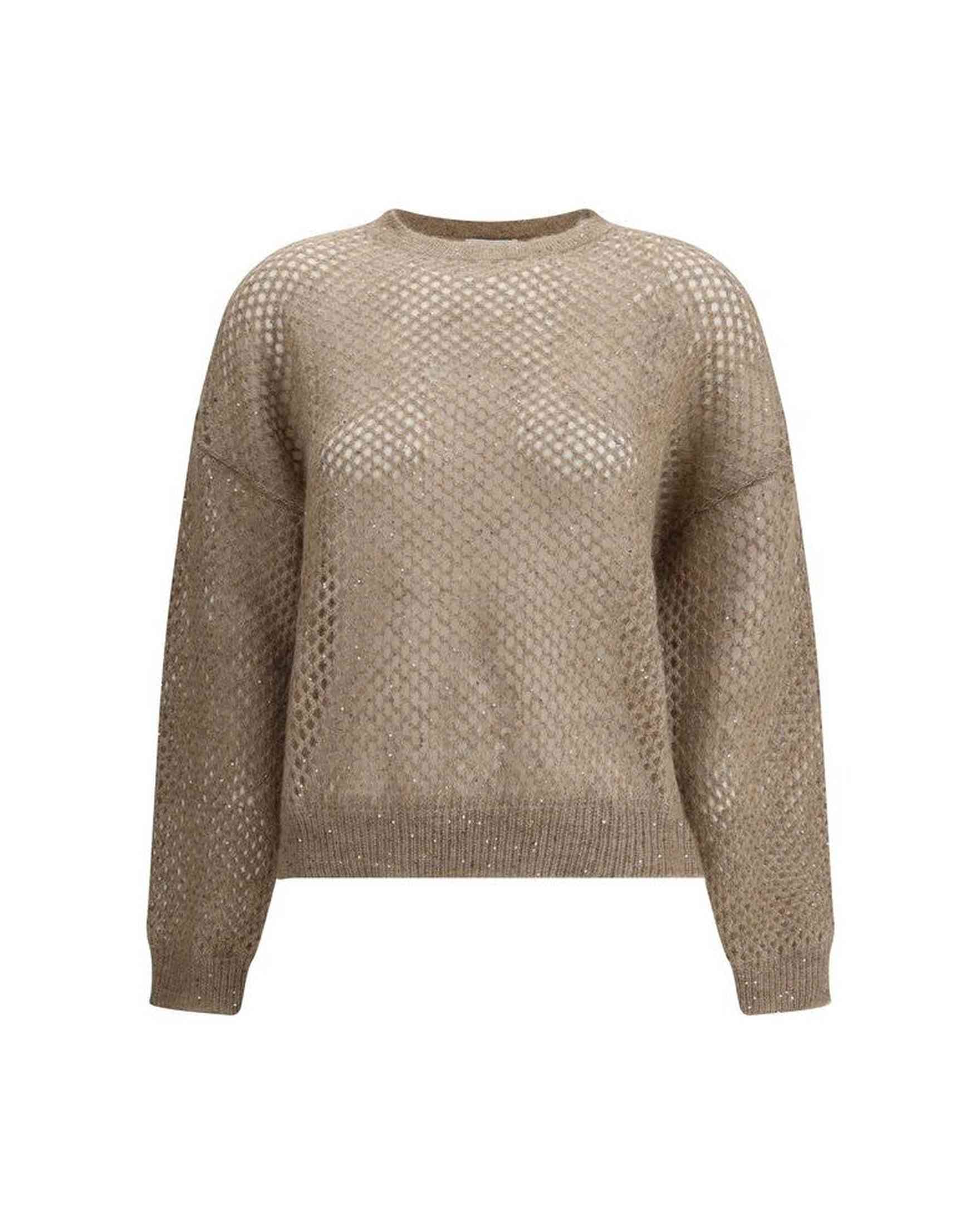 Brunello Cucinelli Perforated Sweater Glam Steals