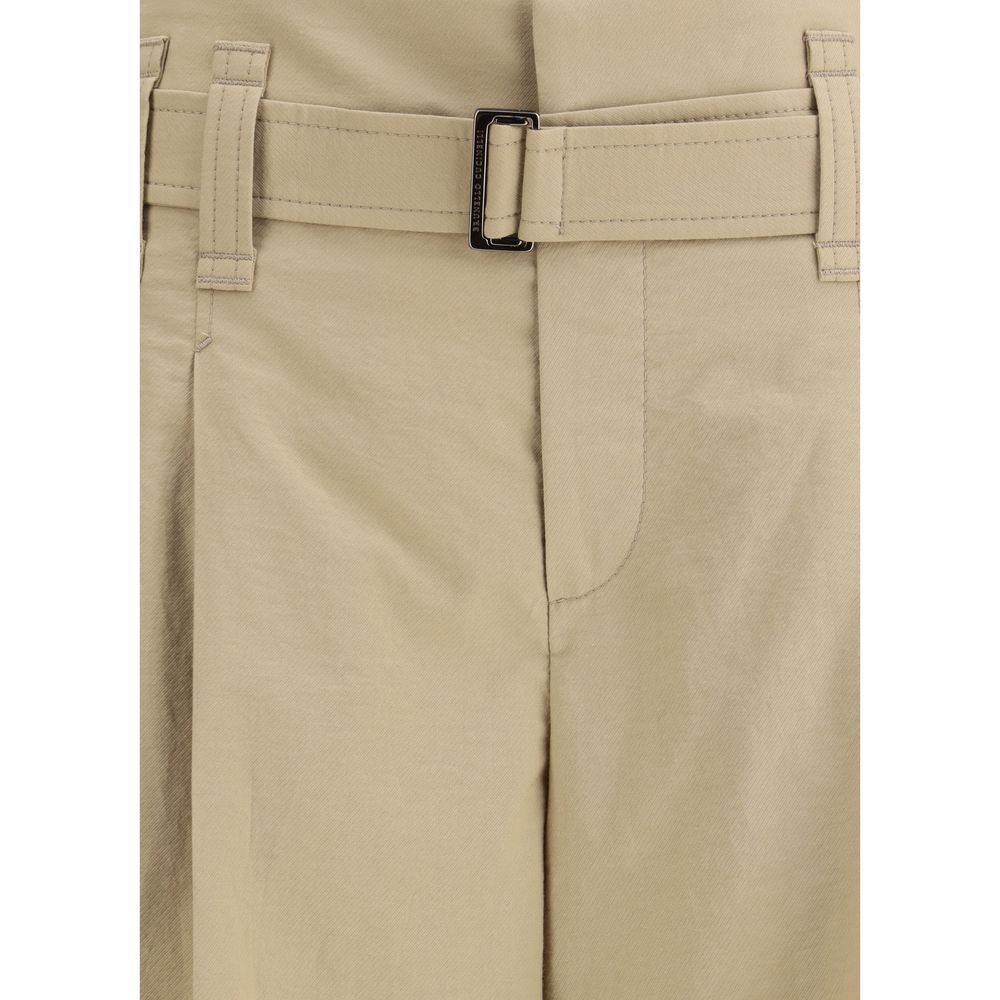 Brunello Cucinelli Pleated Crop Pant Glam Steals