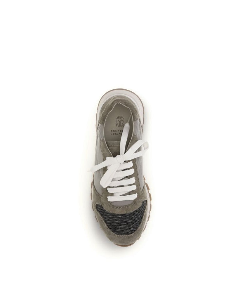 Brunello Cucinelli Polyester Athletic Sneakers 
