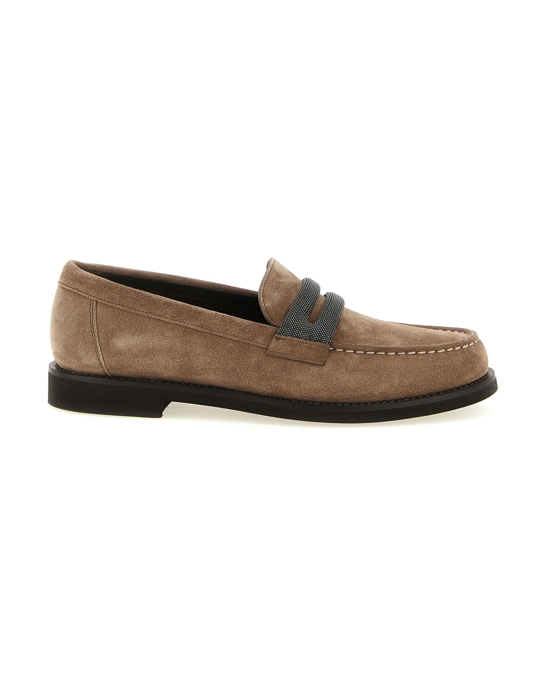 Brunello Cucinelli Precious Clamp Loafers Moccasins