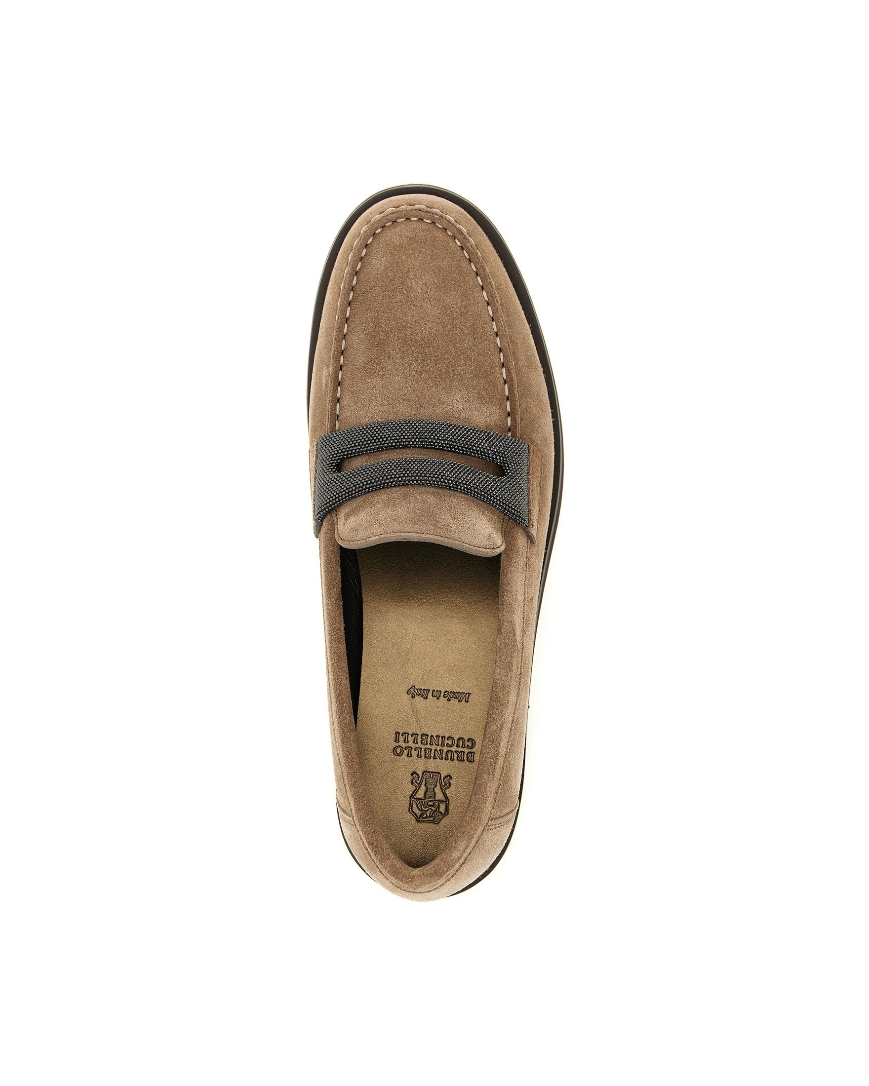 Brunello Cucinelli Precious Clamp Loafers Moccasins
