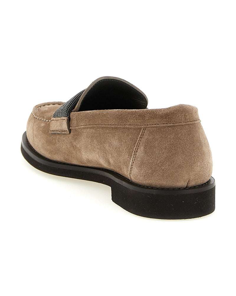Brunello Cucinelli Precious Clamp Loafers Moccasins