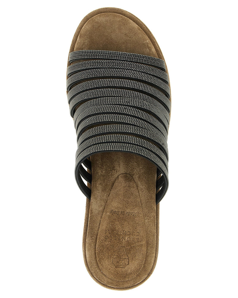 Brunello Cucinelli Precious Straps Sandals Glam Steals