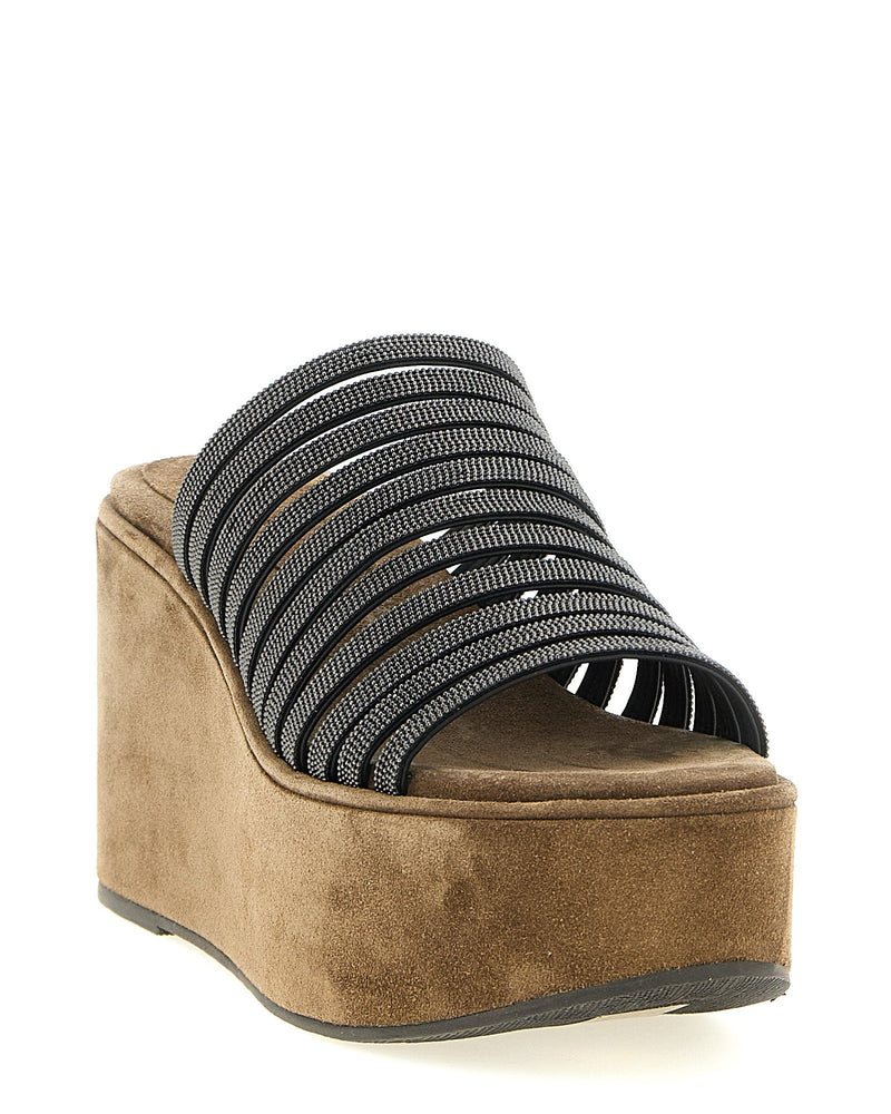Brunello Cucinelli Precious Straps Sandals Glam Steals