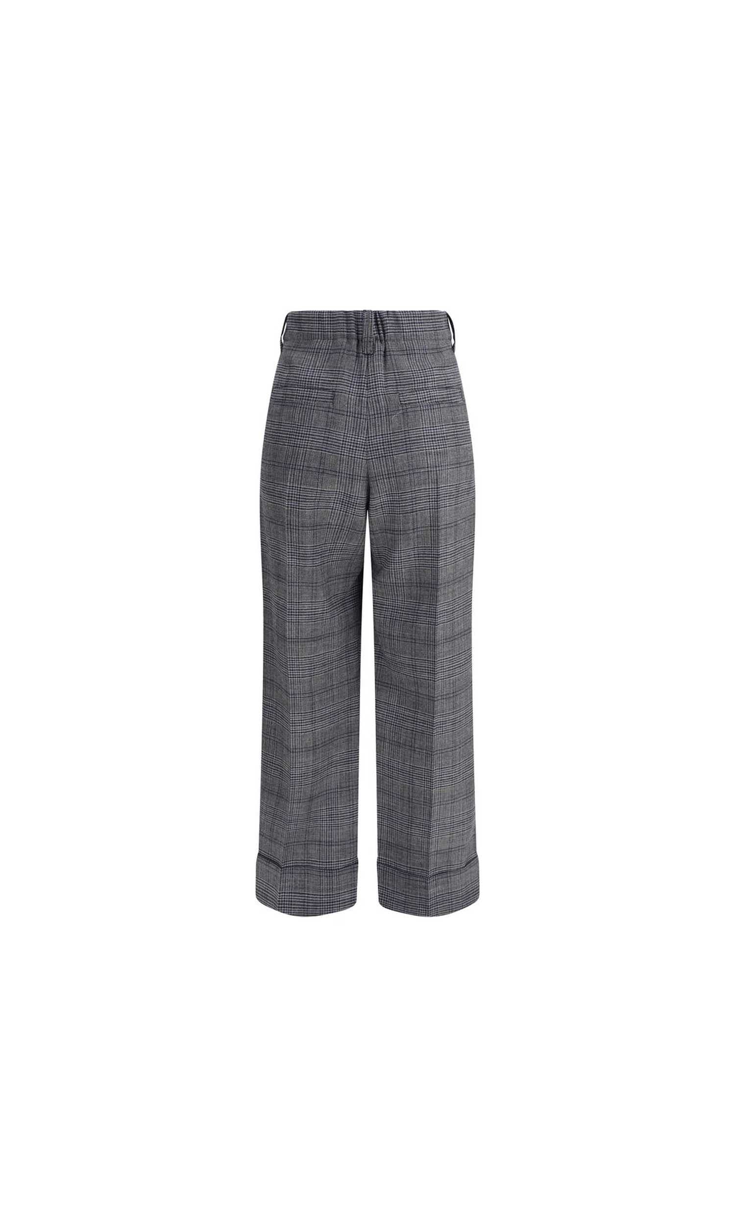 Brunello Cucinelli Prince Of Wales Patterned Pant Glam Steals