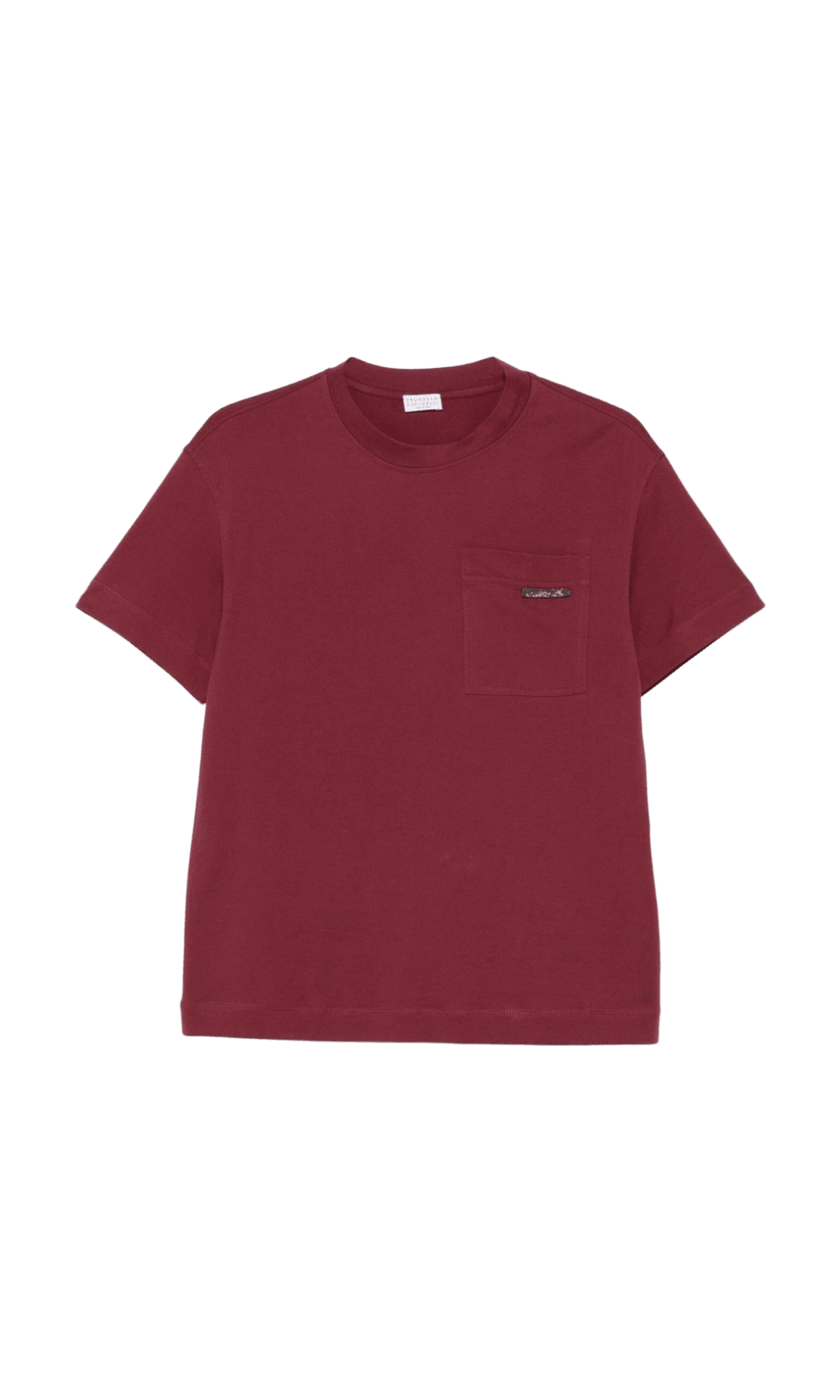 Brunello Cucinelli Red T-shirt Glam Steals