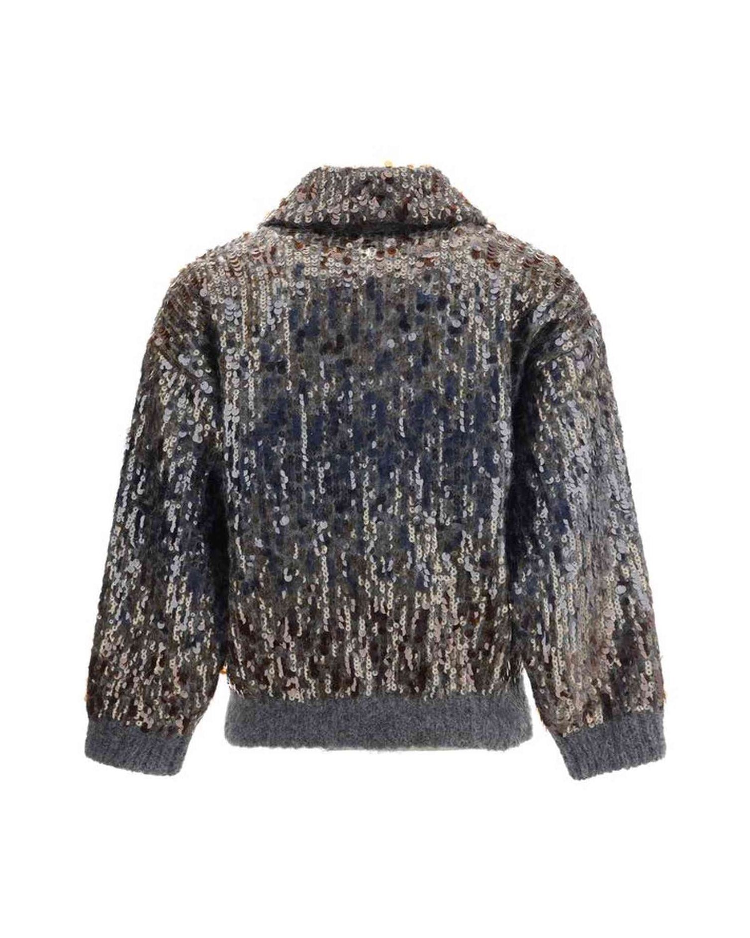 Brunello Cucinelli Sequined Cardigan Glam Steals