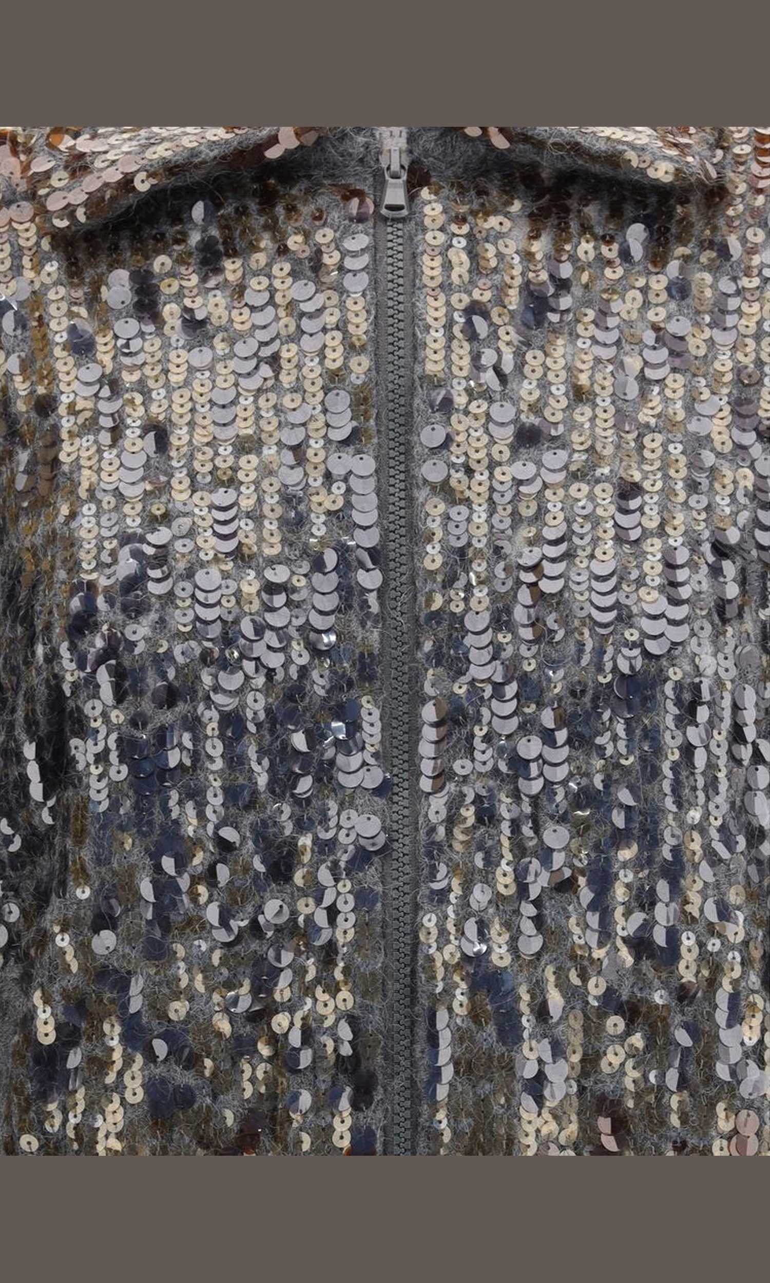 Brunello Cucinelli Sequined Cardigan Glam Steals