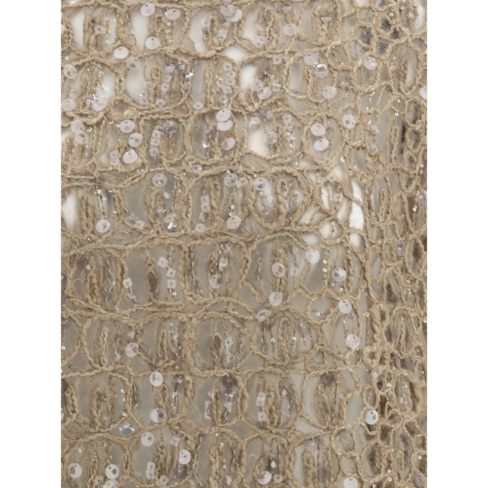 Brunello Cucinelli Sequined Sweater Glam Steals