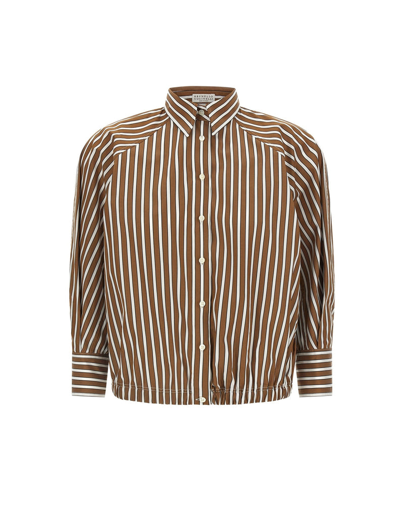 Brunello Cucinelli Shadow Striped Shirt Glam Steals
