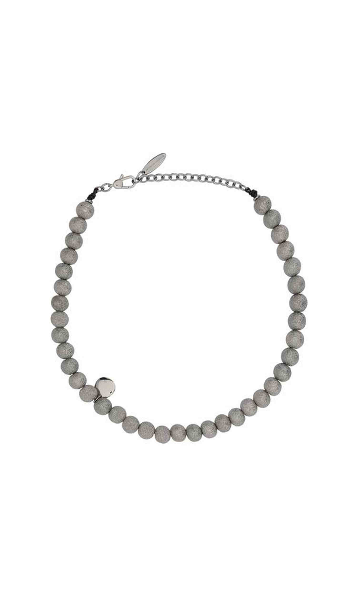 Brunello Cucinelli Shimmer Bead Necklace Glam Steals