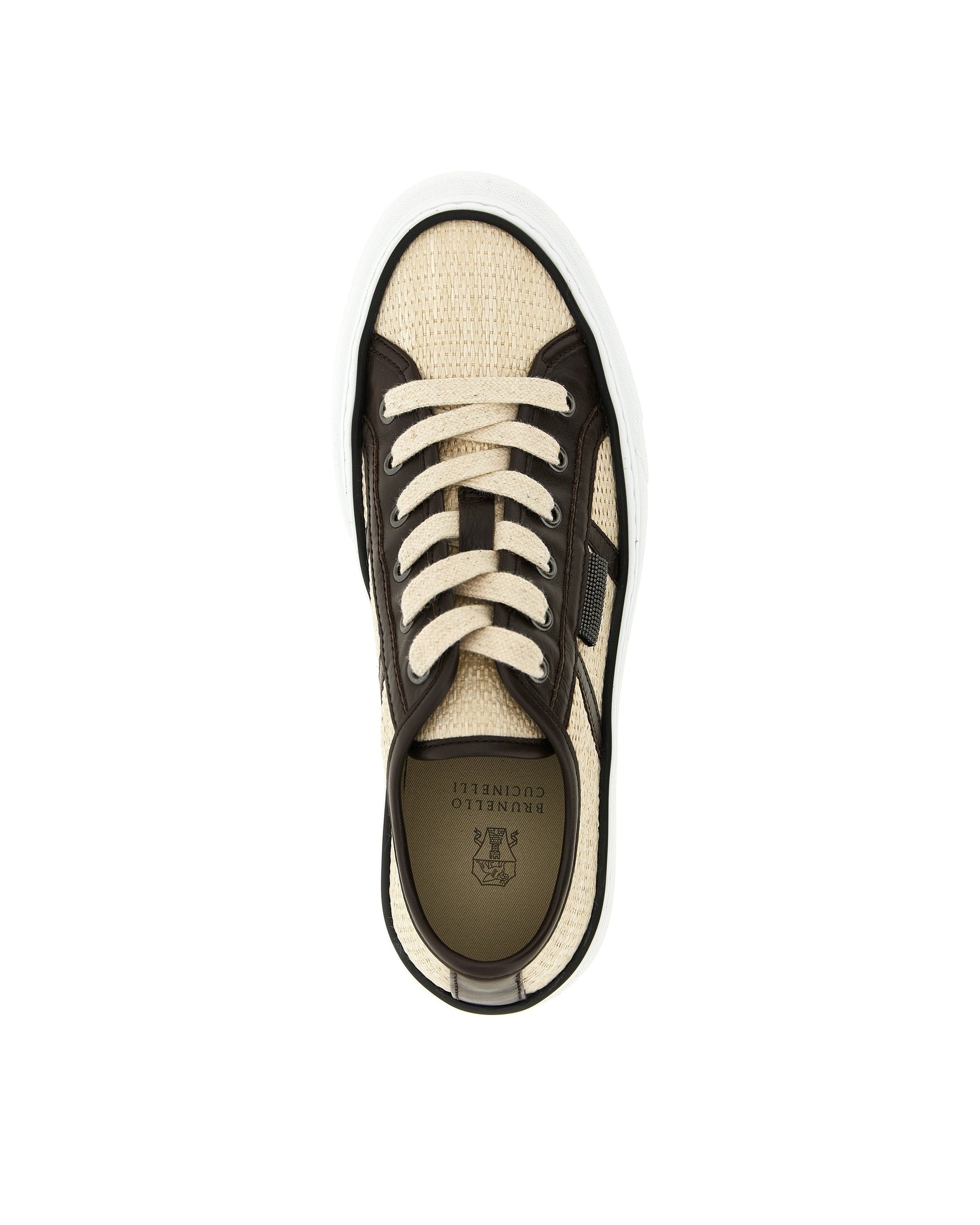 Brunello Cucinelli Shiny Tab Sneakers Glam Steals