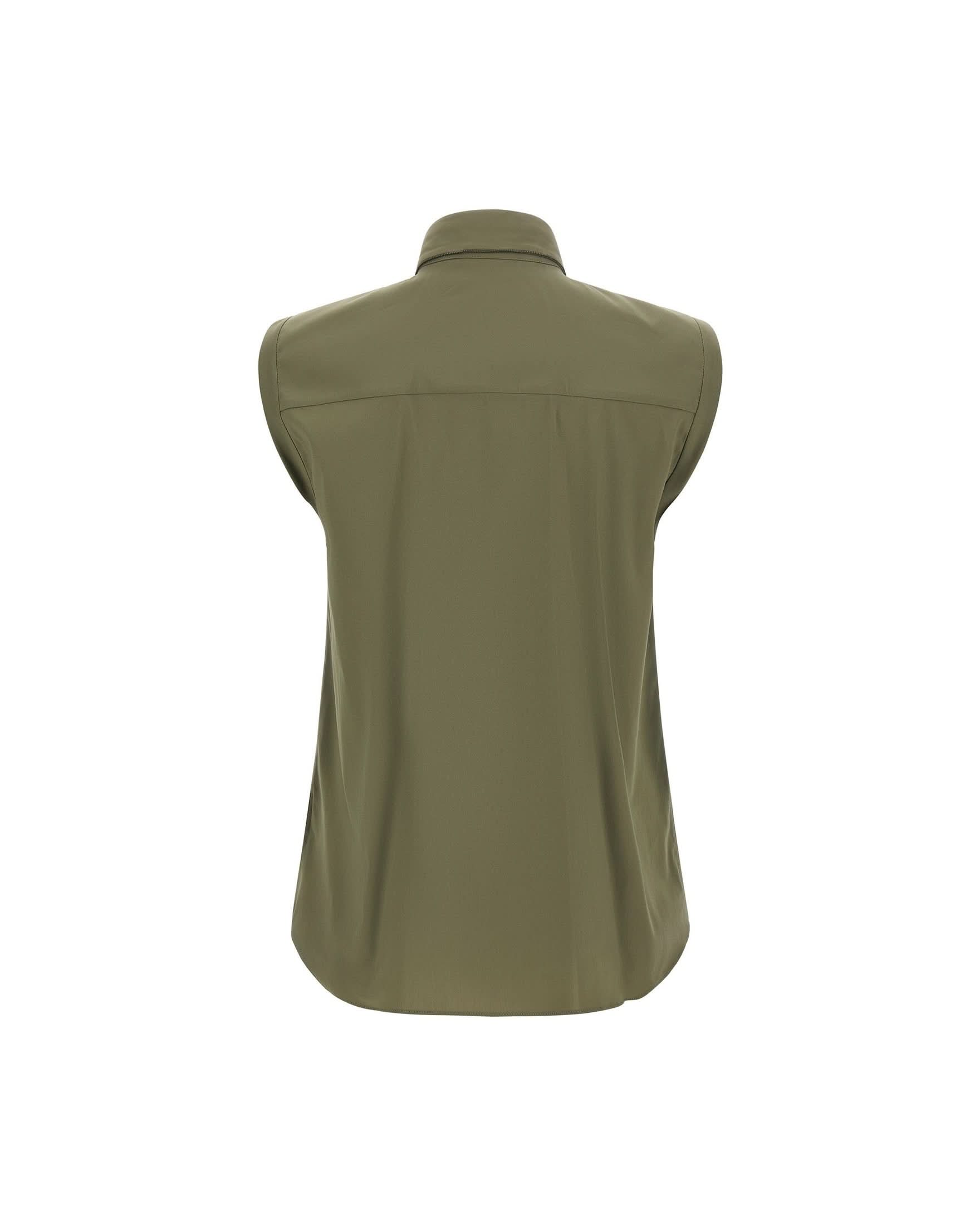 Brunello Cucinelli Shiny Trim Shirt Glam Steals
