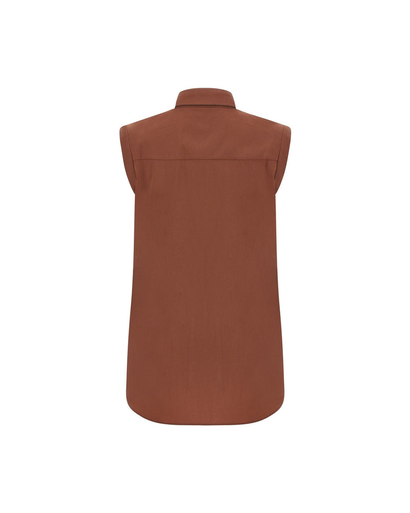 Brunello Cucinelli Shiny Trim Shirt Glam Steals