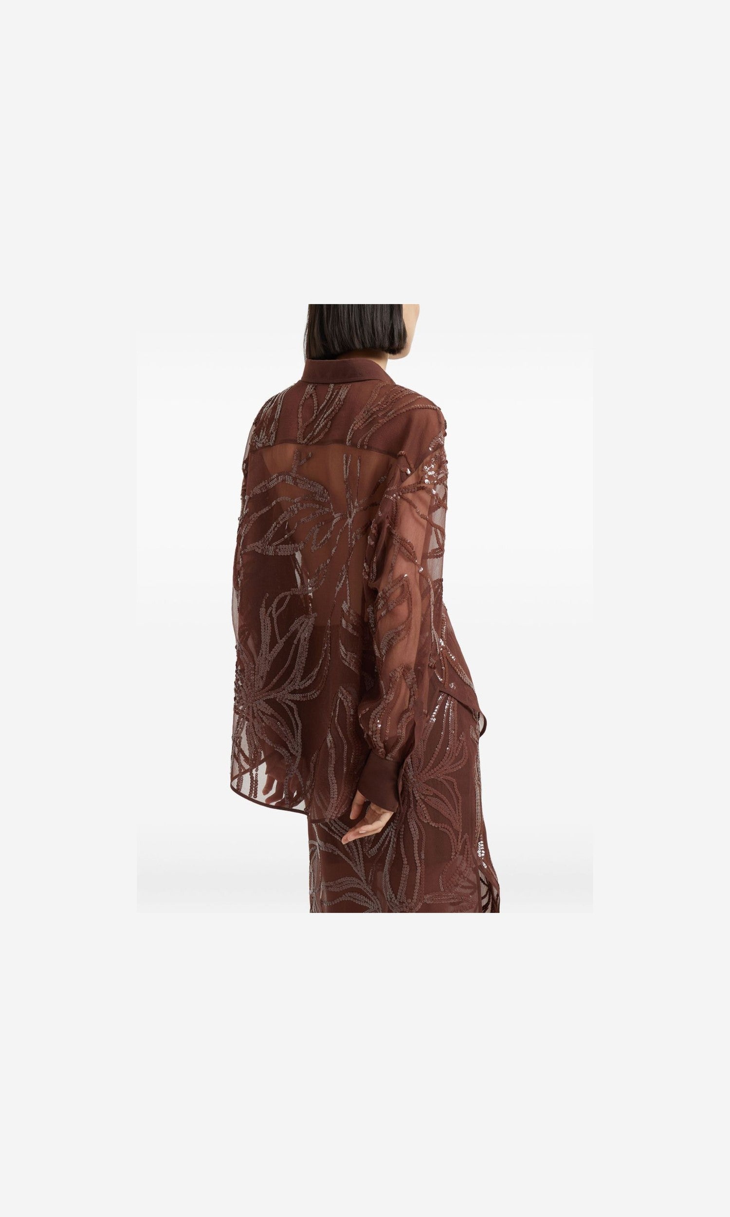 Brunello Cucinelli Shirt Bordeaux Glam Steals
