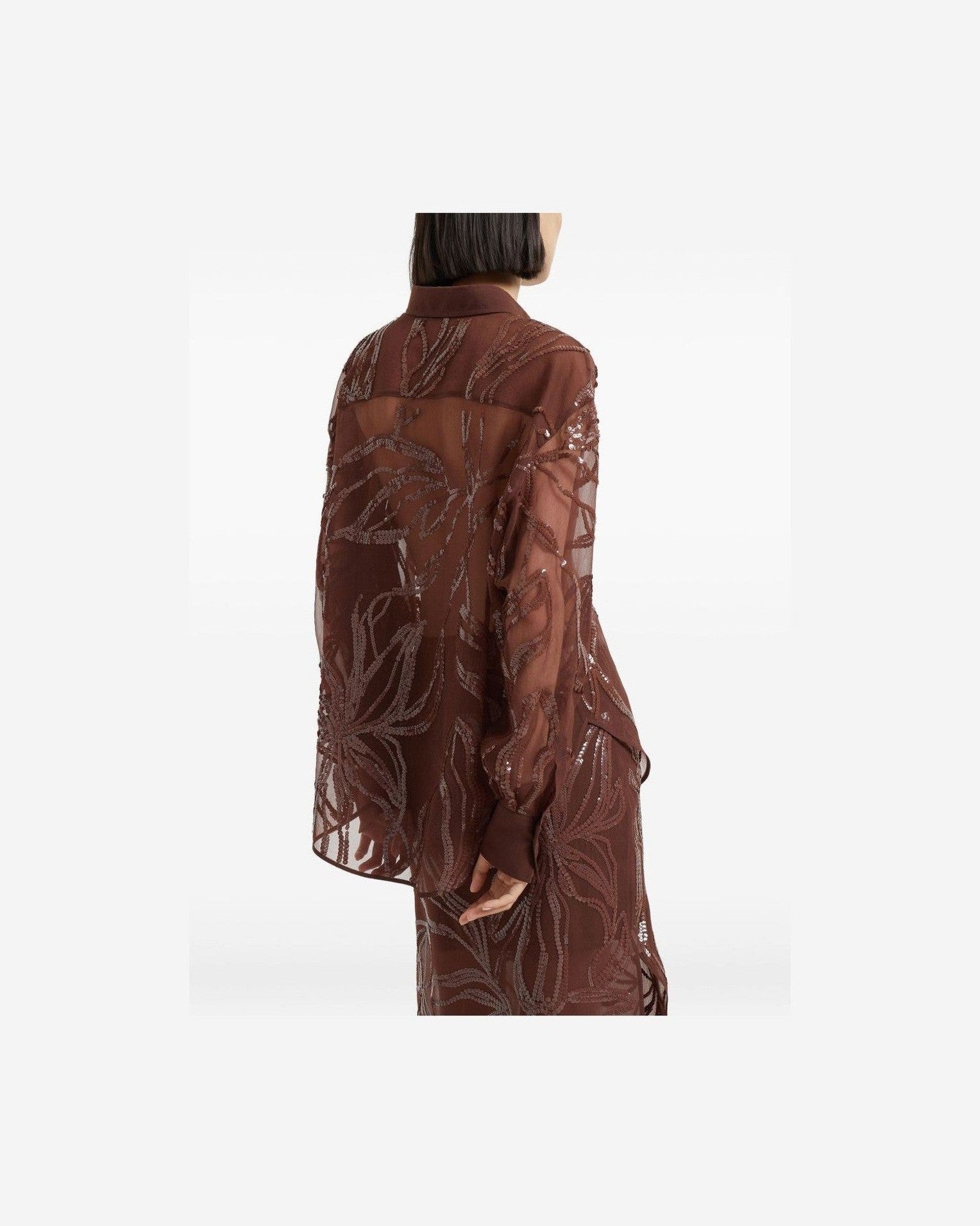 Brunello Cucinelli Shirt Bordeaux Glam Steals