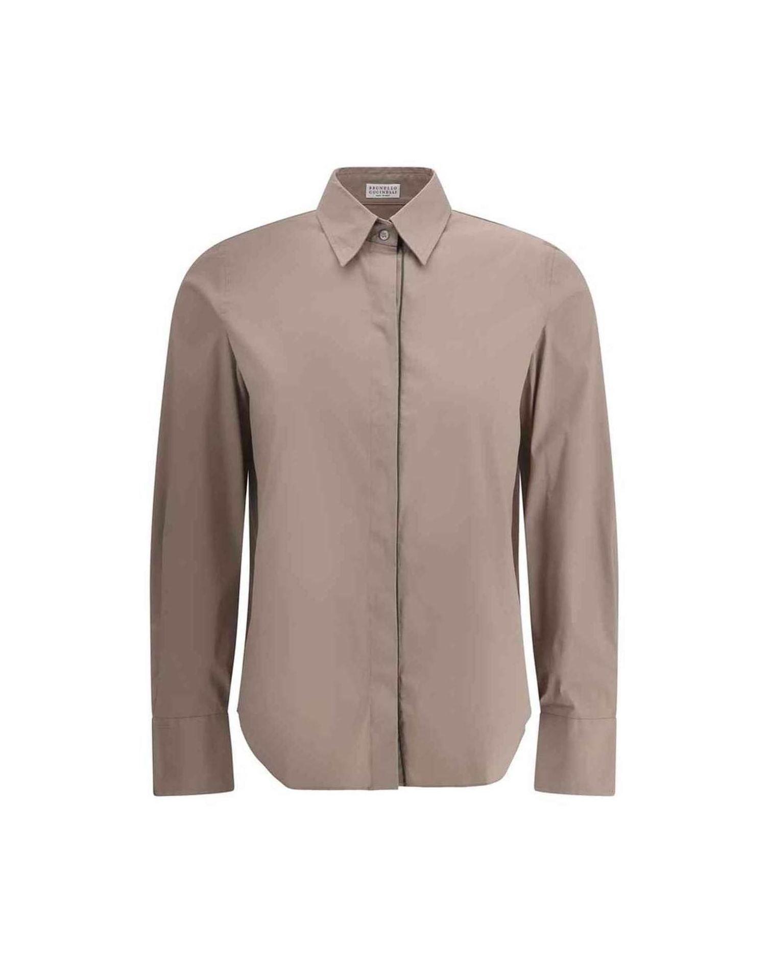 Brunello Cucinelli Shirt With Embellishments Glam Steals