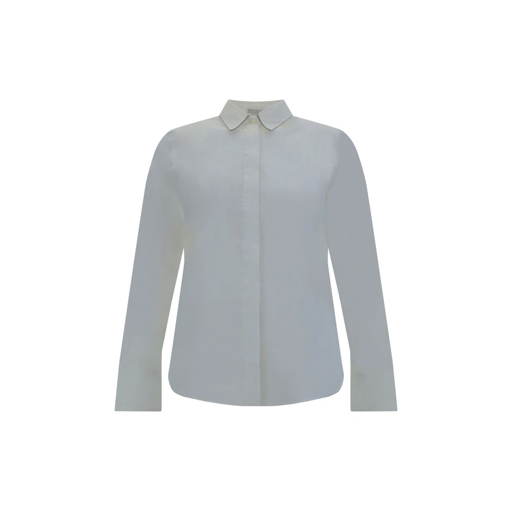 Brunello Cucinelli Shirt With Iconic Jewelry Details Glam Steals