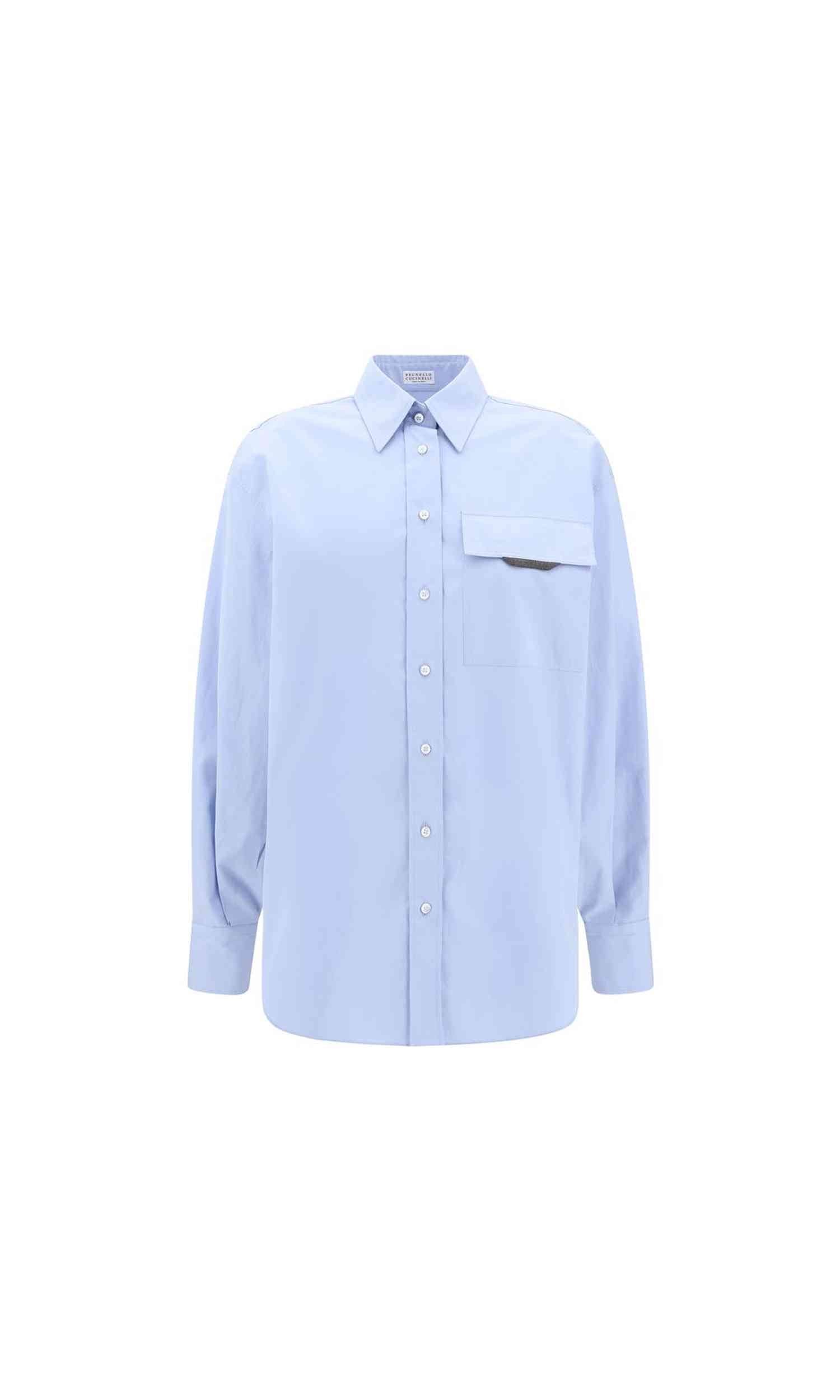 Brunello Cucinelli Shirt With Iconic Jewelry Detail Glam Steals