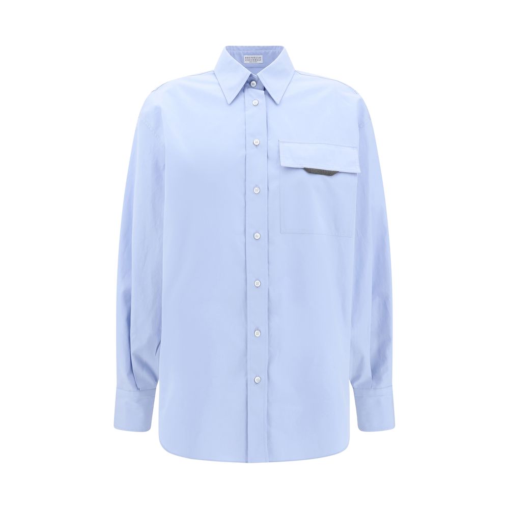 Brunello Cucinelli Shirt With Iconic Jewelry Detail Glam Steals