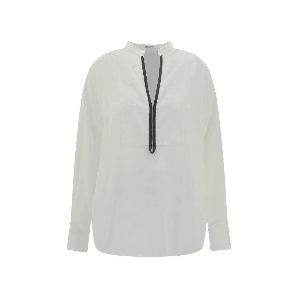 Brunello Cucinelli Silk Blouse Glam Steals