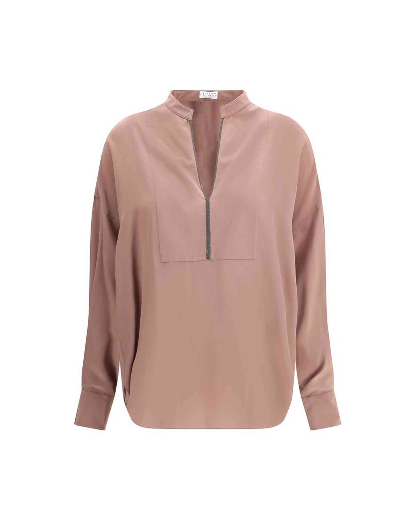 Brunello Cucinelli Silk Blouse Glam Steals