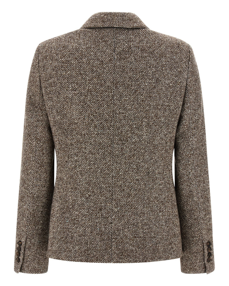 Brunello Cucinelli Silk Double Breasted Blend Blazer Glam Steals