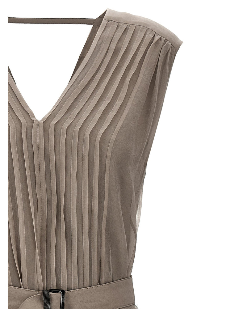 Brunello Cucinelli Silk Dress Glam Steals